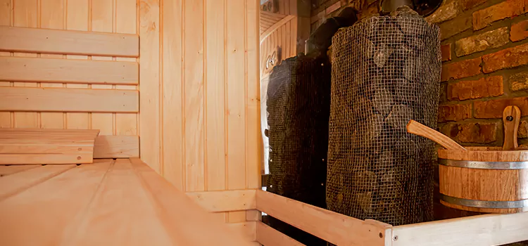 Hemlock Wood Sauna Renovation Services in Barrie, Ontario